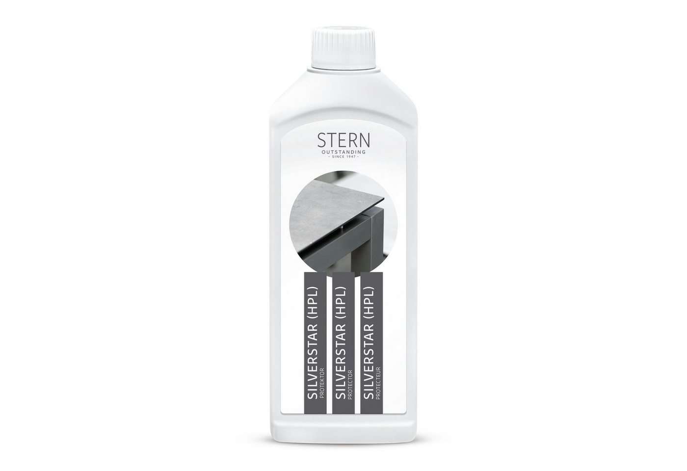 Stern Silverstar (HPL) Protektor Politur, 500ml, Schutz und Imprägnierung für Tischplatten, Gartenmöbelpflege von Stern