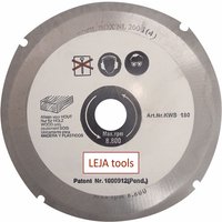 Leja Tools - KWS125pro - Tronzador -Festplatte für Winkel Moolladoras - ø 125 mm - ø Achse 22,2 mm von LEJA TOOLS