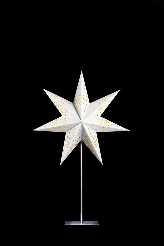 STERNTALER Dekostern, Dekostern Weihnachtsstern Papier Samt Faltstern mit Ständer We STERNTALER Dekostern, Dekostern Weihnachtsstern Papier Samt Faltstern mit Ständer We von STERNTALER