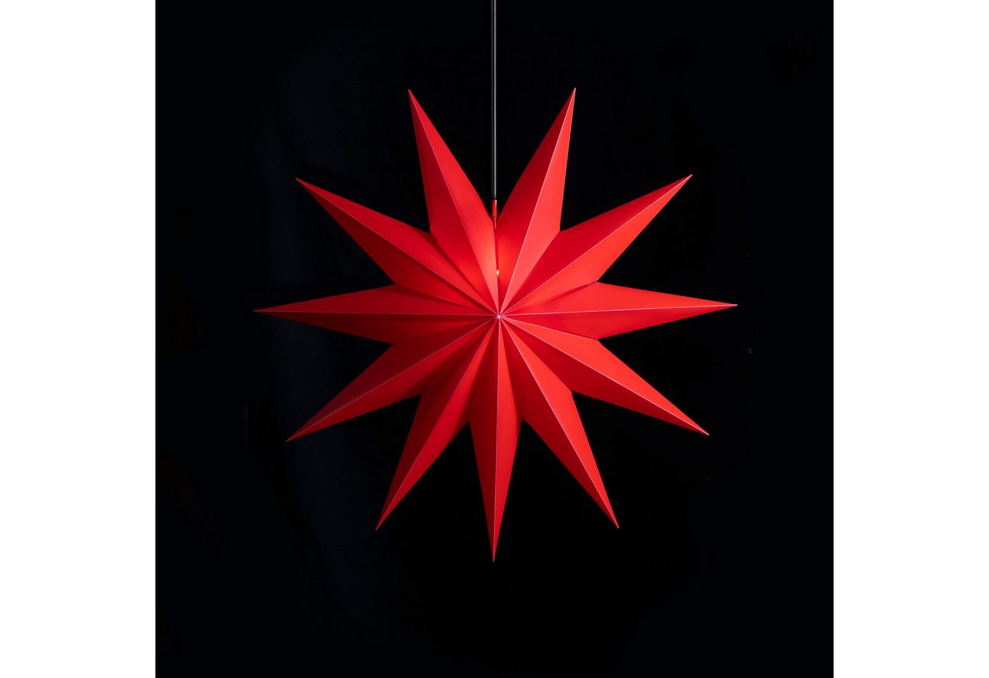STERNTALER Dekostern 11 Zacker 100, Dekostern Weihnachtsstern Kunststoff 11-Zacker Faltstern Rot STERNTALER Dekostern 11 Zacker 100, Dekostern Weihnachtsstern Kunststoff 11-Zacker Faltstern Rot von STERNTALER
