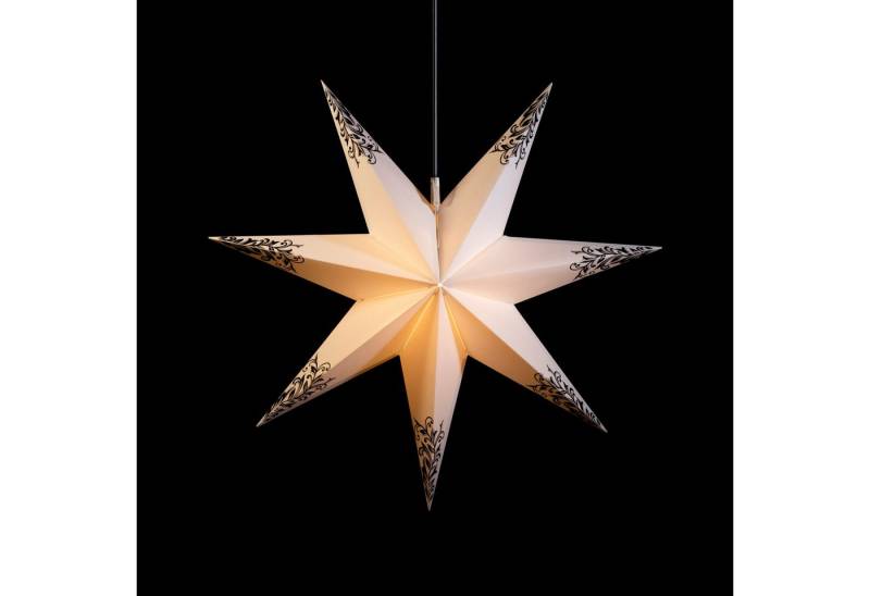 STERNTALER Dekostern 7 Zacker Orna, Dekostern Weihnachtsstern 7-Zacker Faltstern Weiß 60cm Auß STERNTALER Dekostern 7 Zacker Orna, Dekostern Weihnachtsstern 7-Zacker Faltstern Weiß 60cm Auß von STERNTALER