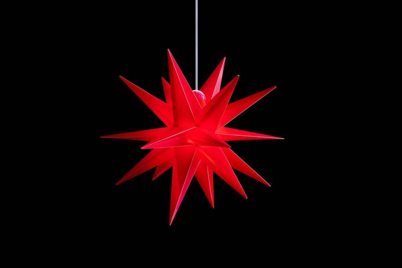 STERNTALER Dekostern DT7521, Dekostern Weihnachtsstern Kunststoff 18-Zacker Faltstern Rot 2 STERNTALER Dekostern DT7521, Dekostern Weihnachtsstern Kunststoff 18-Zacker Faltstern Rot 2 von STERNTALER
