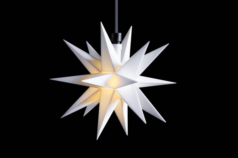 STERNTALER Dekostern DT7652-defekt, Dekostern Weihnachtsstern Kunststoff 18-Zacker mit Timer Weiß STERNTALER Dekostern DT7652-defekt, Dekostern Weihnachtsstern Kunststoff 18-Zacker mit Timer Weiß von STERNTALER