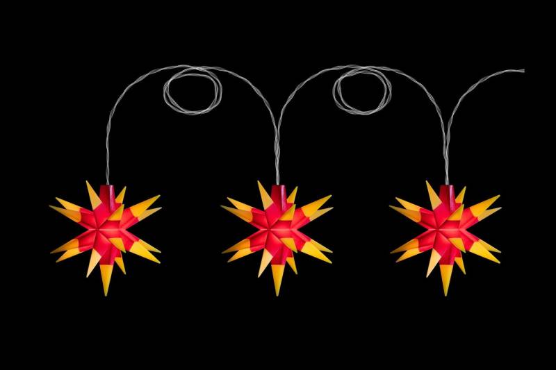 STERNTALER LED-Lichterkette DT7823, Sternenkette Baby-Sternenkette 3 Sterne 18 Zacker Rot/Gelb STERNTALER LED-Lichterkette DT7823, Sternenkette Baby-Sternenkette 3 Sterne 18 Zacker Rot/Gelb von STERNTALER