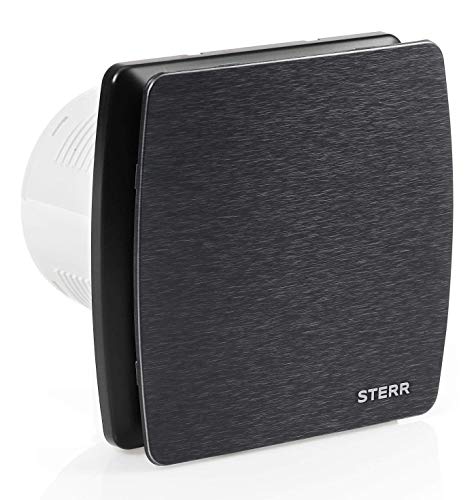 STERR Badezimmerlüfter LFS100-QB 100mm mit Rückschlagventil Weiß silent badlüfter - Modern lüfter ins Badezimmer - Badlüfter 100mm - 12 W STERR Badezimmerlüfter LFS100-QB 100mm mit Rückschlagventil Weiß silent badlüfter - Modern lüfter ins Badezimmer - Badlüfter 100mm - 12 W von STERR