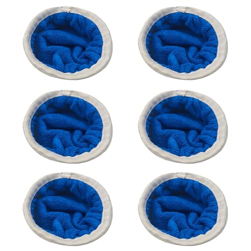 STFRBTH 6 x Auto-Polierpads, Mikrofaser-Polierhaubenabdeckung für 12,7 - 15,2 cm Exzenterpuffer, Autopolier-Pad-Set für Fahrzeug-Wachsen und Detaillierung STFRBTH 6 x Auto-Polierpads, Mikrofaser-Polierhaubenabdeckung für 12,7 - 15,2 cm Exzenterpuffer, Autopolier-Pad-Set für Fahrzeug-Wachsen und Detaillierung von STFRBTH