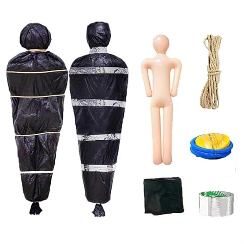 STFZAE Halloween Hängende Leiche, Halloween Deko Outdoor Gruselig，Halloween Aufblasbar Schaufensterpuppe Balllons, Halloween Deko Aufblasbar Leichen Halloween Requisite von STFZAE