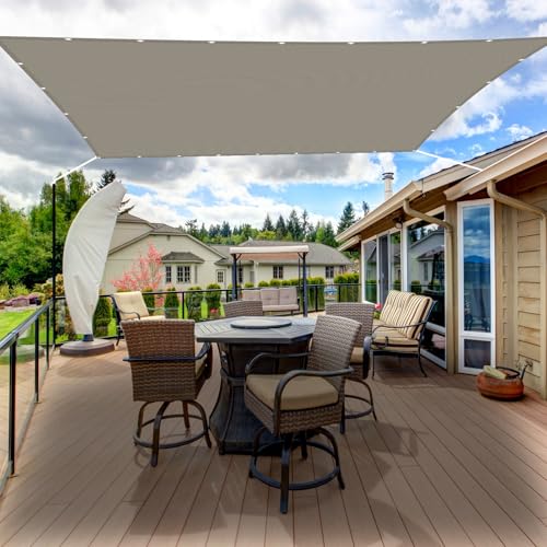 Balkon Sichtschutz 3.5 x 5 m 95% Uv-Schutz Wasserabweisend Windabweisend Wasserabweisend Sonnendach Mehrere Farben Und Größen für Partys Und Camping im Freien, Terrasse, Khaki Balkon Sichtschutz 3.5 x 5 m 95% Uv-Schutz Wasserabweisend Windabweisend Wasserabweisend Sonnendach Mehrere Farben Und Größen für Partys Und Camping im Freien, Terrasse, Khaki von STGAO