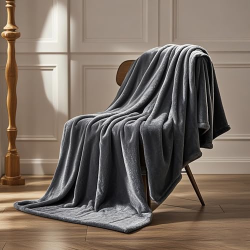 Decke Sofa 50 x 120 cm Kuscheldecke Extra,Baumwollmix Weich Decke Couch Blanket Unterstützen Sie Die Anpassung für Bett Und Couch, Dunkelgrau Decke Sofa 50 x 120 cm Kuscheldecke Extra,Baumwollmix Weich Decke Couch Blanket Unterstützen Sie Die Anpassung für Bett Und Couch, Dunkelgrau von STGAO