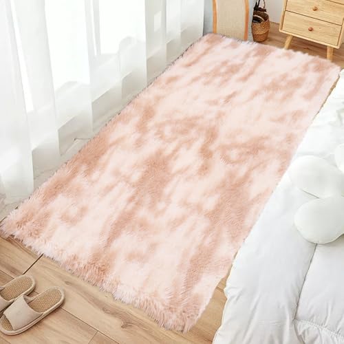 STGAO Hochflor Teppich 75 x 220 cm Anti-Rutsch Unterseite Aesthetic Teppiche Modernes Design für Das Schlafzimmer/Wohnzimmer/Kinderzimmer, Beige STGAO Hochflor Teppich 75 x 220 cm Anti-Rutsch Unterseite Aesthetic Teppiche Modernes Design für Das Schlafzimmer/Wohnzimmer/Kinderzimmer, Beige von STGAO