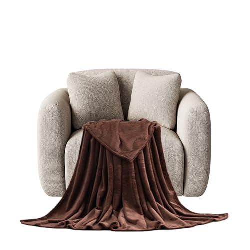 STGAO Tagesdecke 80 x 160 cm Falten Beständig/Anti-Verfärben Couchdecke Flauschige Weiche für Sofa Couch Bett, Braun STGAO Tagesdecke 80 x 160 cm Falten Beständig/Anti-Verfärben Couchdecke Flauschige Weiche für Sofa Couch Bett, Braun von STGAO