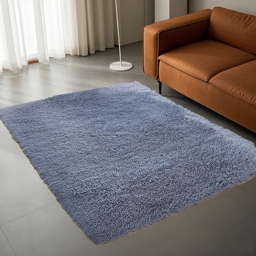 STGAO Waschbarer Teppich 65 x 280 cm Waschbar Bettvorleger Felloptik für Das Schlafzimmer/Wohnzimmer/Kinderzimmer, Grau STGAO Waschbarer Teppich 65 x 280 cm Waschbar Bettvorleger Felloptik für Das Schlafzimmer/Wohnzimmer/Kinderzimmer, Grau von STGAO