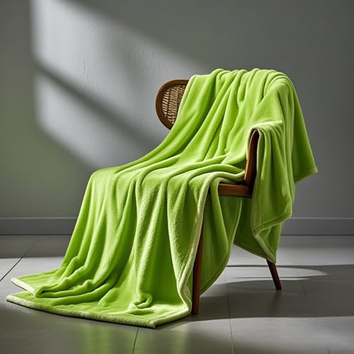 Wohndecke 170 x 300 cm Weiche Und Atmungsaktive Dicke Sofadecke Unterstützen Sie Die Anpassung für Bett Und Couch, Zart Grün Wohndecke 170 x 300 cm Weiche Und Atmungsaktive Dicke Sofadecke Unterstützen Sie Die Anpassung für Bett Und Couch, Zart Grün von STGAO