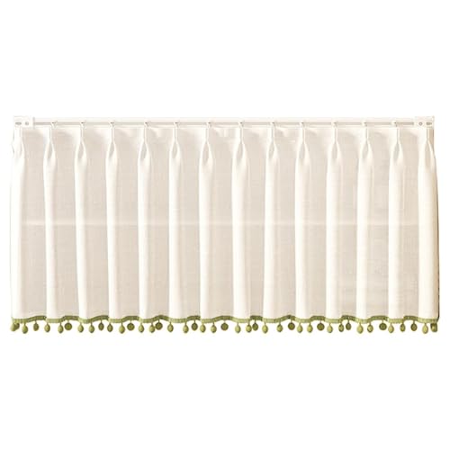 STHOYN Badezimmer Tischplatte Unter Schrankvorhang Zum Schieben Staubdichte Küche Multifunktionale Vorhang Schrank Für Küche Schiebebahn Design Regal Vorhang(200 * 70cm,PLEATED STYLE_A) von STHOYN