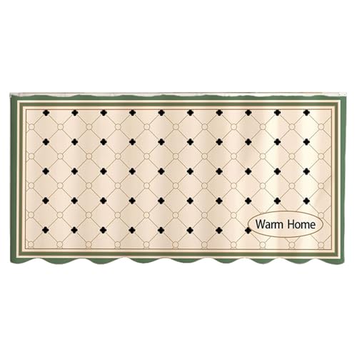 STHOYN Badezimmer Unter Schrankvorhang Zum Schieben Abdeckung Wasserdicht Eingang Vorhang Schrank Für Küche Wasserdicht Regal Vorhang Staubdicht Verschiedene(60 * 40cm,TRACK_E) von STHOYN