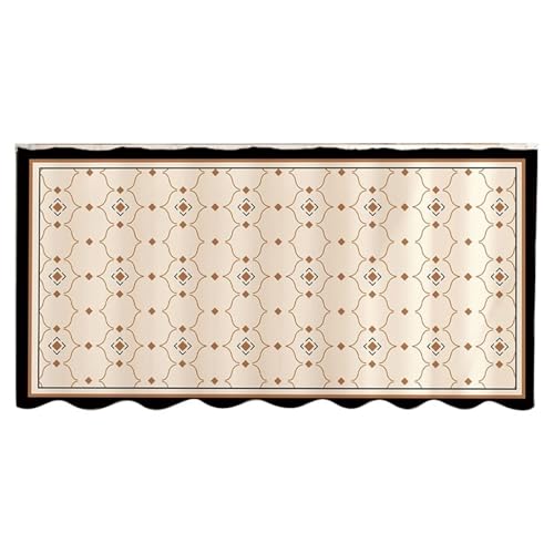 STHOYN Badezimmer Unter Schrankvorhang Zum Schieben Abdeckung Wasserdicht Eingang Vorhang Schrank Für Küche Wasserdicht Regal Vorhang Staubdicht Verschiedene(65 * 50cm,TRACK_G) von STHOYN