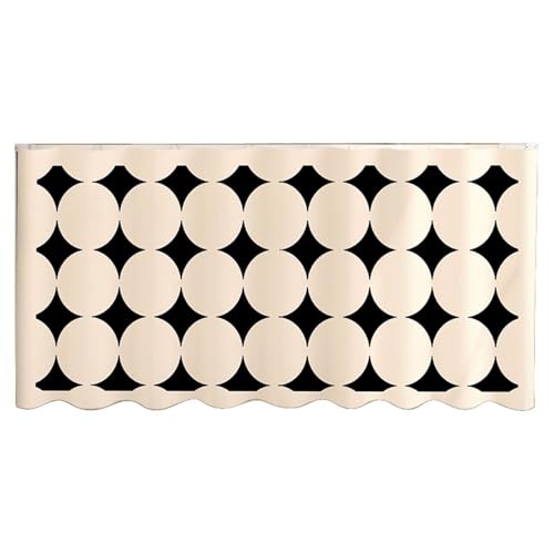 STHOYN Badezimmer Unter Schrankvorhang Zum Schieben Abdeckung Wasserdicht Eingang Vorhang Schrank Für Küche Wasserdicht Regal Vorhang Staubdicht Verschiedene(80 * 40cm,TRACK_A) von STHOYN