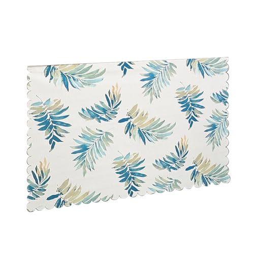 STHOYN Elegante Wasserdichte Verschiedene Schrankvorhang Multifunktionale Vorhang Schrank Für Küche Staubdichte Regal Vorhang No-Bohrschrank Vorhänge(100 * 80cm,Leaf-B) von STHOYN