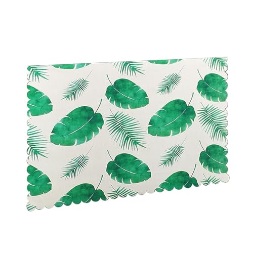 STHOYN Elegante Wasserdichte Verschiedene Schrankvorhang Multifunktionale Vorhang Schrank Für Küche Staubdichte Regal Vorhang No-Bohrschrank Vorhänge(60 * 80cm,Leaf-E) von STHOYN