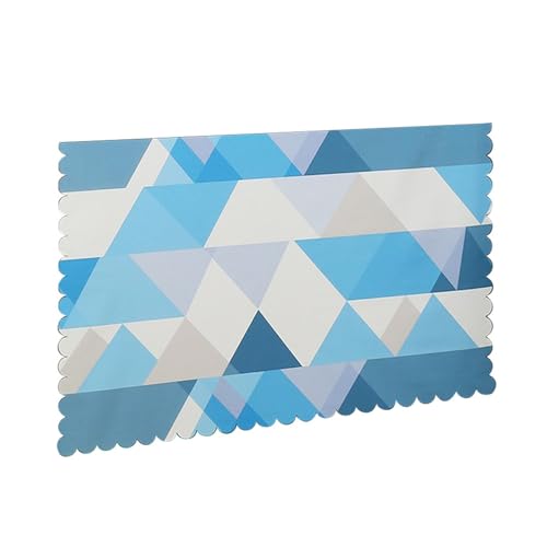 STHOYN Elegante Wasserdichte Verschiedene Schrankvorhang Multifunktionale Vorhang Schrank Für Küche Staubdichte Regal Vorhang No-Bohrschrank Vorhänge(70 * 80cm,Triangle-C) von STHOYN