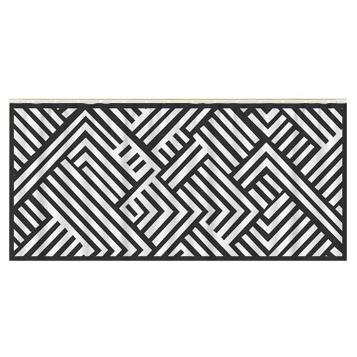 STHOYN Möbel Praktisch Unter Schrankvorhang Zum Schieben Counter Spülbecken Rock Für Küche Vorhang Schrank Staubdichte Schiebe Regal Vorhang No-Bohrer Design(90 * 70cm,B) von STHOYN