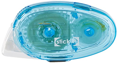 Stick it 10 m x 8 mm Abnehmbarer Selbstklebende Roller, transparent von STICK IT
