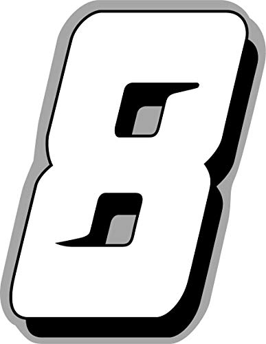 Sticker Aufkleber Zahl Gara Rally Motocross Höhe 5 cm von STICKER