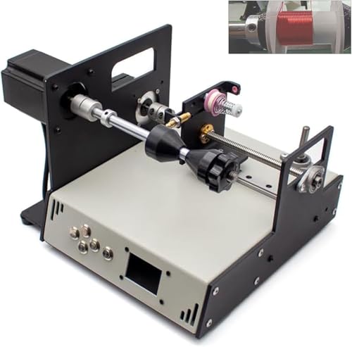 Automatische Wickelmaschine,Spulenwickelmaschine mit automatischer Drahtausrichtung,für Röhrentransformatoren, Lackdraht und Lötdraht von STIDEsknautic