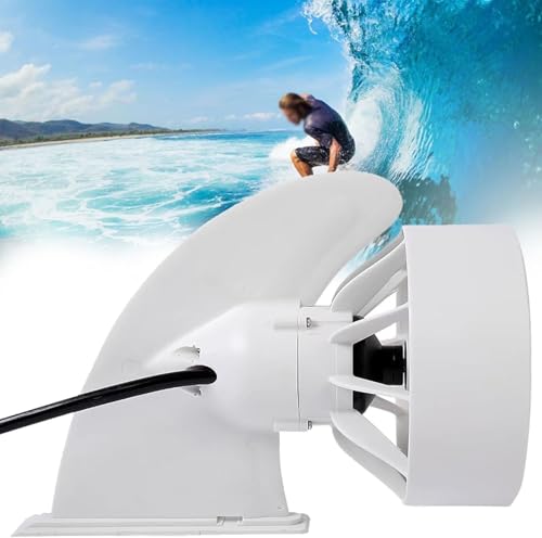 Elektrischer Flossen-Stand-up-Paddleboard-Motor,Für Kajak, Angelboot,Paddleboard,24-V-Thruster mit elektrischem Surfbrett-Flossenpropeller,Ausgestattet mit Fernbedienung,380W Elektrischer Flossen-Stand-up-Paddleboard-Motor,Für Kajak, Angelboot,Paddleboard,24-V-Thruster mit elektrischem Surfbrett-Flossenpropeller,Ausgestattet mit Fernbedienung,380W von STIDEsknautic