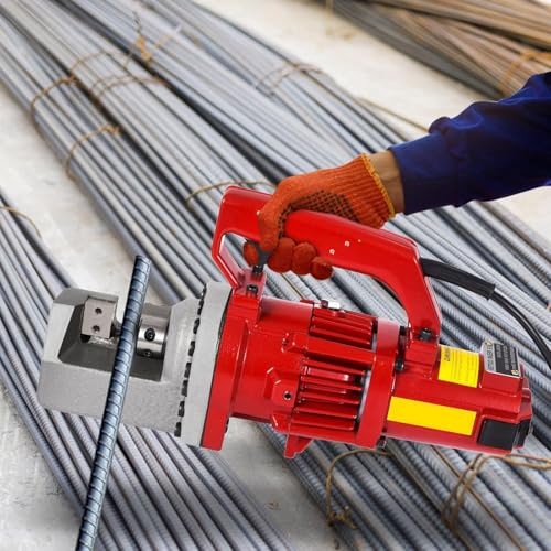 Tragbare elektrische hydraulische Stahlstangenschneidemaschine (1250W),Schneidleistung: 4–20 mm,Schneidgeschwindigkeit: 3–3,5 s,Mit praktischer Tragebox,Ergonomischer Griff,Einfache Bedienung von STIDEsknautic
