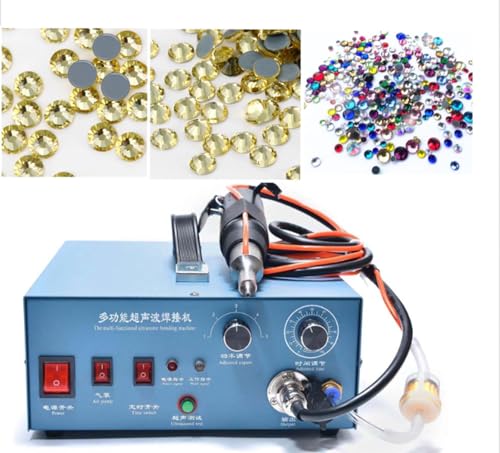 Ultraschall Strass Setzmaschine,Strass-Applikator,Hotfix-Strassstein-Applikator,Mit 8 verschiedenen Spitzengrößen, kein Kleber erforderlich von STIDEsknautic