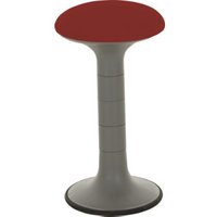 STIER Polsterhocker rot mit Schwingeffekt Sitzhöhe 620 mm STIER Polsterhocker rot mit Schwingeffekt Sitzhöhe 620 mm von STIER Office