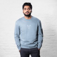 STIER Heavy Crew Sweater utility organic cotton XL sedona sage STIER Heavy Crew Sweater utility organic cotton XL sedona sage von STIER Workwear