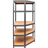 Eck-Fachbodenregal Fachlast 250kg HxBxT 1800x900x450 mm - Stier Eck-Fachbodenregal Fachlast 250kg HxBxT 1800x900x450 mm - Stier von STIER