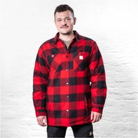 Heavy Lumber Jacket bci cotton l buffalo plaid red - Stier Heavy Lumber Jacket bci cotton l buffalo plaid red - Stier von STIER