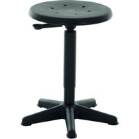 [NEUWERTIG] Stier Arbeitshocker Sitzgelegenheit Gleiter Höhenverstellbar Schwarz Pu Sitz B-Ware von STIER