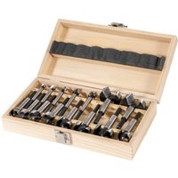[NEUWERTIG] Stier Forstnerbohrer Set Bohrer Sortiment Holzbohrer Set 15 Teilig Holz Kassette B-Ware von STIER