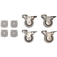 Rollenset für elektrisch höhenverstellbaren Schreibtisch 501-33 - Stier Rollenset für elektrisch höhenverstellbaren Schreibtisch 501-33 - Stier von STIER