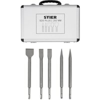 SDS-Plus Meißelsatz 5-tlg. 250mm - Stier von STIER