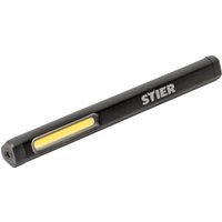 STIER Akku COB LED Stiftleuchte 200 Lumen mit Laserpointer von STIER