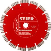 STIER Diamanttrennscheibe Turbo Premium Ø400 mm Bohrung 20 / 25,4 mm von STIER