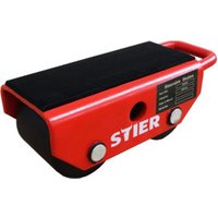 STIER Fahrwerk mit 2 Nylon-Rollen, Tragkraft 2500 kg STIER Fahrwerk mit 2 Nylon-Rollen, Tragkraft 2500 kg von STIER