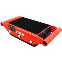 STIER Fahrwerk mit 6 Nylon-Rollen, Tragkraft 6000 kg STIER Fahrwerk mit 6 Nylon-Rollen, Tragkraft 6000 kg von STIER