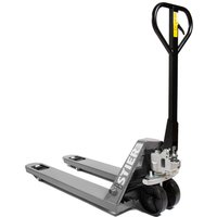 STIER Hubwagen, Gabelhubwagen mit Tragkraft 2500 kg, Gabellänge 1150 mm, Nylon-Rollen, Grau, Palettenhubwagen, Handhubwagen, Lenkeinschlag von 210°, STIER Hubwagen, Gabelhubwagen mit Tragkraft 2500 kg, Gabellänge 1150 mm, Nylon-Rollen, Grau, Palettenhubwagen, Handhubwagen, Lenkeinschlag von 210°, von STIER