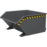 STIER Kippbehälter niedrige Bauhöhe 750l 1000kg anthrazitgrau von STIER