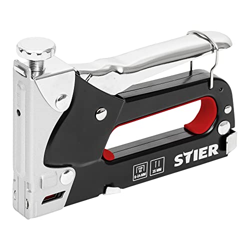 STIER Kombi-Handtacker KHT-100 3 in 1 + 300 Klammern Typ 53 von STIER