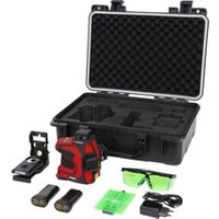 STIER Kreuzlinienlaser SKL 3x360°, 520nm, grün, 1/4" und 5/8" Gewinde im Koffer STIER Kreuzlinienlaser SKL 3x360°, 520nm, grün, 1/4" und 5/8" Gewinde im Koffer von STIER