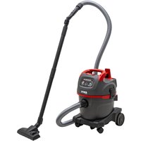 STIER Nass-Trockensauger SNT-20 Premium, 1400W, 20L Behälter, Industriesauger, 8m Kabel, mit Ausblasfunktion und Zubehörhalterung, Werkstattsauger von STIER