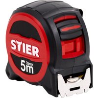 STIER Premium Taschenbandmaß 5 m x 32 mm mit Magnet und Edelstahlhaken von STIER