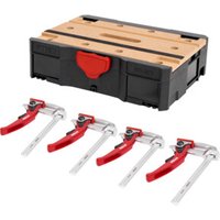 STIER Systainer- Set MFT T-Loc + Hebelzwingen 5-teilig von STIER